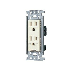 �p�i�\�j�b�N �t���J���[ �����ڒn�_�u���R���Z���g �A�[�X�^�[�~�i���t ��t�g�t 15A 125V �z���C�g WN11329SW