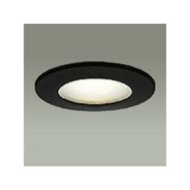 LEDベースダウンライト　M形　非調光タイプ　白熱灯40Wタイプ　電球色　埋込穴φ65　ブラック　DDL−8049YB
