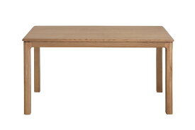 シーナ 140ダイニングテーブル NA 木製 おしゃれ 4人掛け 4人がけ シンプル スタイリッシュ 食卓テーブル 机 高級感