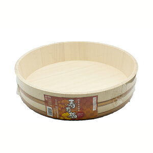 新寿司桶39cm本体 Pタガ すし飯台 すし飯桶 さわら すし桶 すしおけ 飯台 ちらし寿司 手巻き寿司 木製 国産 立花容器