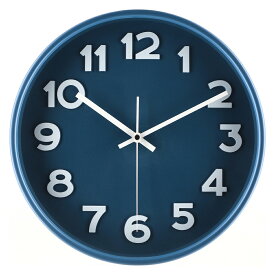 3個セット まとめ買い 掛時計 スピカ2 Φ30cm ブルー おしゃれ 掛け時計 壁時計 シンプル インテリア 雑貨 ウォールクロック