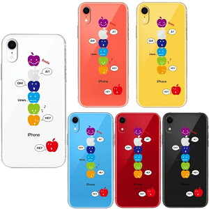 Pi iPhoneXR CX[dΉ \tg NA  P[X Jo[ APPLE FACE 