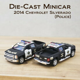 【5" 2014 Chevrolet Silverado (Police)(M)】ダイキャストミニカー12台セット アメリカン雑貨 アンティーク レトロ おしゃれ 置き物 置物 オブジェ