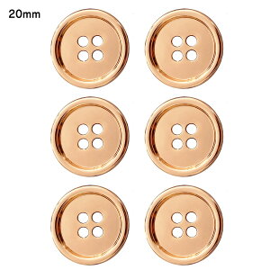 haoa �{�^�� 6�Z�b�g ���a15mm 18mm 20mm 4���{�^�� �����{�^�� ���{�^�� �S�[���h �V���o�[ ��i�Ȍ��� ���� �X�[�c �R�[�g �����s�[�X �u���E�X �m�� �m�� ��| �N���t�g