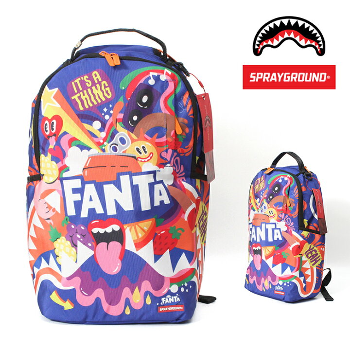 楽天市場】【20%OFF】 SPRAY GROUND スプレイグラウンド FANTA ALLOVER 