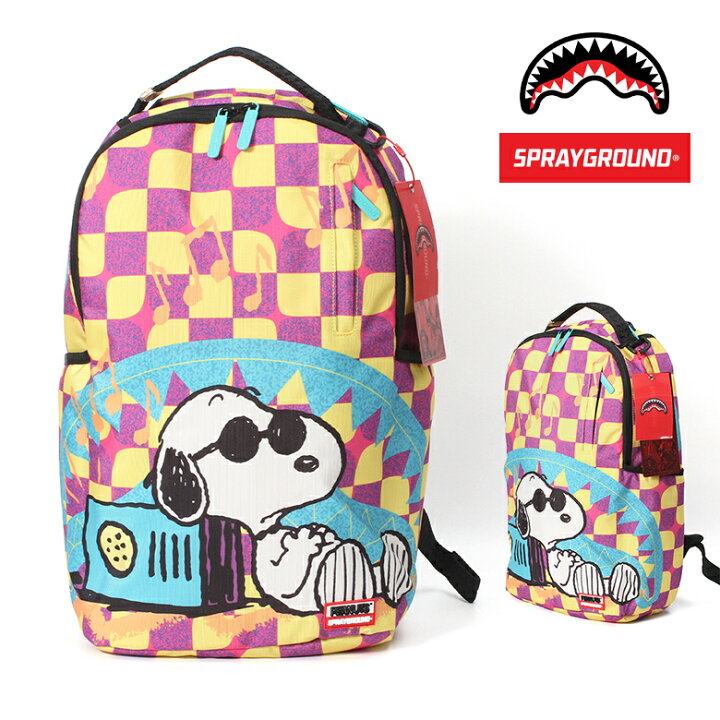楽天市場】【20%OFF】 SPRAY GROUND スプレイグラウンド SNOOPY SHARK 