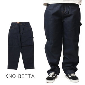 KNO-BETTA �m�[�x�^�[ 999 BAGGY DENIM �C���f�B�S �o�M�[�p���c �f�j���p���c �����Y �J�[�y���^�[�p���c �W�[���Y �����Y �{�g���X �u���[ �x���g ���C�h�p���c �X�g���[�g LA ���� �X�g���[�g�n 