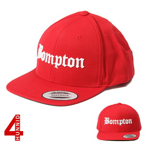 y50%OFFz4Hunnid tH[njbh 4HUNNID BOMPTON SNAPBACK S hJ Lbv Xq x[X{[Lbv XibvobN Lbv BBCAP CAP Vv Bn Xg[gn 傫TCY  RED t@bV