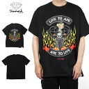 【50%OFF】 DIAMOND SUPPLY.CO Diamond Ape Live To Ape Tee Black NFT ロゴ 海外ブランド インポート メンズ ヒップホップ B系 ストリート 人気 ブランド 半袖 プリント Tシャツ 半袖Tシャツ 半そで ロゴ メンズ 海外ブランド 個性的 インポート
