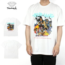 DIAMOND SUPPLY.CO Wiz Got Wings Tee White ロゴ 海外ブランド インポート メンズ ヒップホップ B系 ストリート 人気 ブランド 半袖 プリント Tシャツ 半袖Tシャツ 半そで ロゴ メンズ 海外ブランド 個性的 インポート