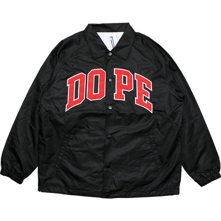 楽天市場 40 Off Dope ドープ ジャケット ナイロン コーチジャケット スタジャン ロゴ メンズ ブラック 黒 レッド 赤 イエロー ブルー B系 ストリート系 大きいサイズ Xxl 2xl 3l ファッション 服 おしゃれ かっこいい 人気 ブランド D Wing Coach Jacket Dope Couture