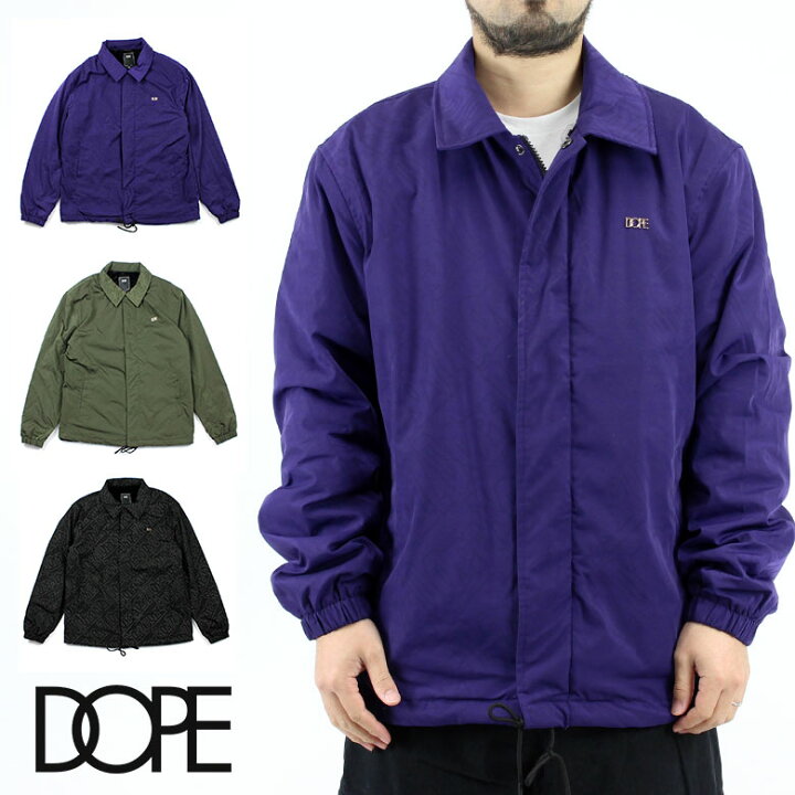 楽天市場】【70%OFF】 DOPE ドープ DOPE Boyz Coach Jacket コーチ 