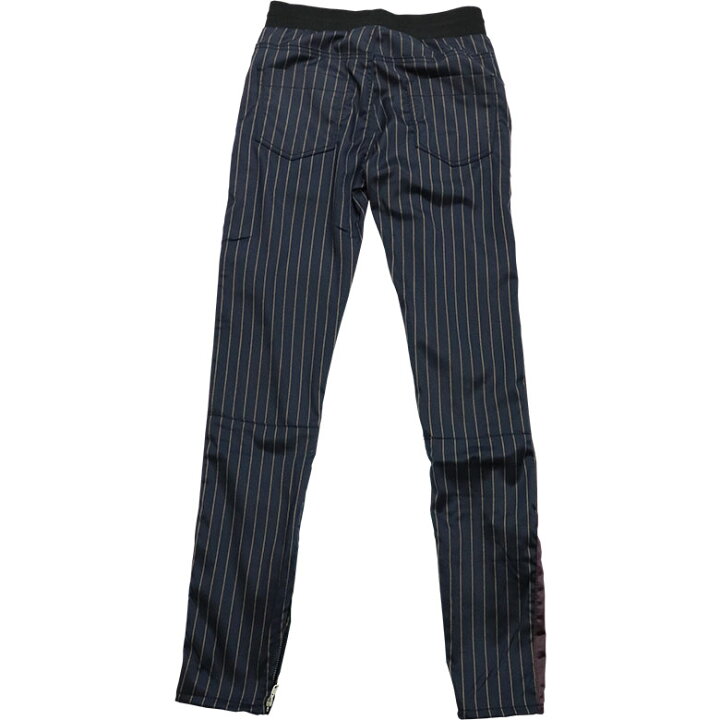 楽天市場】【50%OFF】 mnml ミニマル PINSTRIPE TRACK PANTS NAVY 