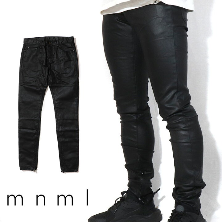 楽天市場】【20%OFF】 mnml ミニマル M11 STRETCH DENIM BLACK 