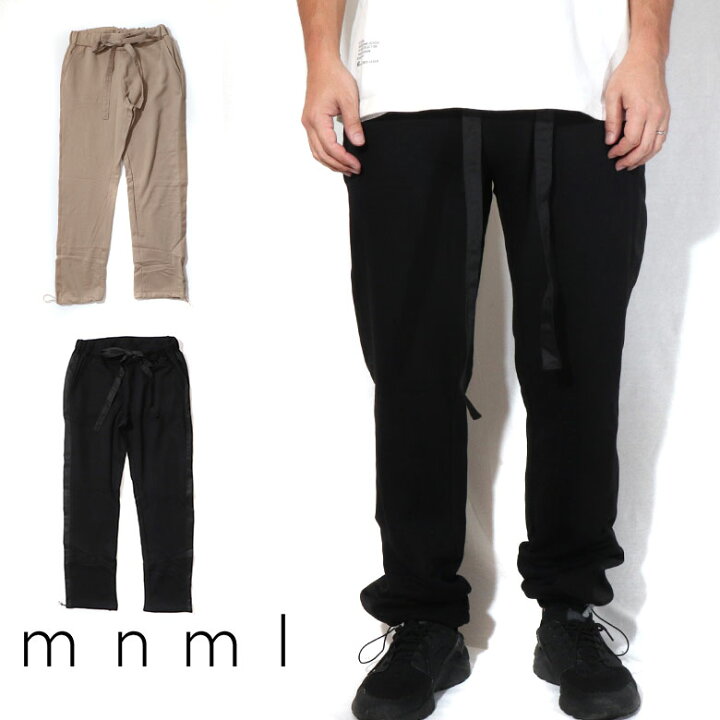 楽天市場】【70%OFF】 mnml ミニマル BAGGY TRACK SWEATPANTS 