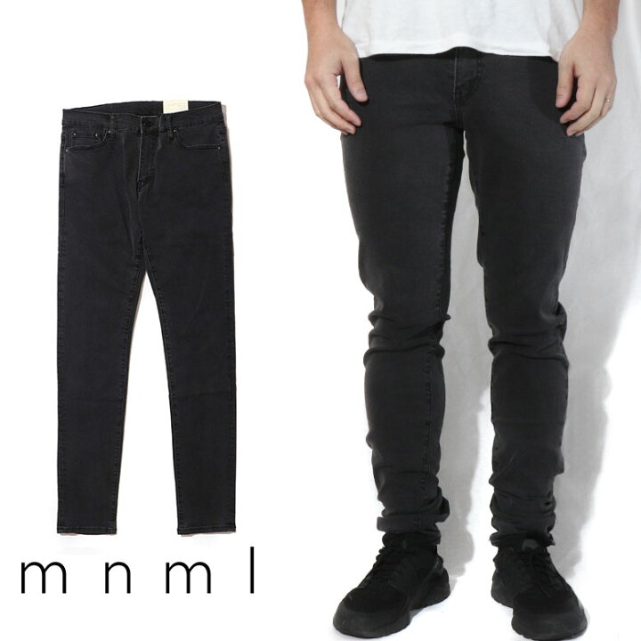 楽天市場 Off Mnml ミニマル X32 Stretch Denim クラッシュ ダメージジーンズ ダメージ デニムパンツ デニム スキニー スキニージーンズ ストレッチ ジーンズ メンズ タイト デニム インポート ブランド ストリート ファッション Common Sense