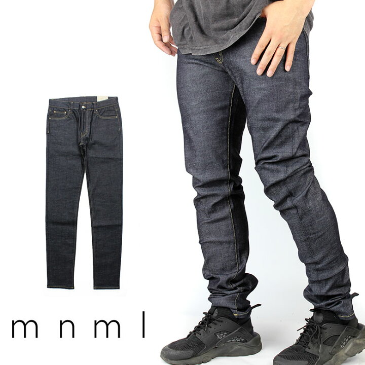 楽天市場 Off Mnml ミニマル X35 Stretch Denim 生デニム ノンウォッシュ ジーンズ ダメージ デニムパンツ デニム スキニー スキニージーンズ ストレッチ ジーンズ メンズ タイト デニム インポート ブランド ストリート ファッション Common Sense