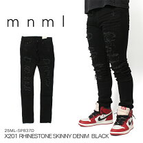 mnml(ミニマル) size28 ブラック スキニーデニム 】mnml 28インチの通販