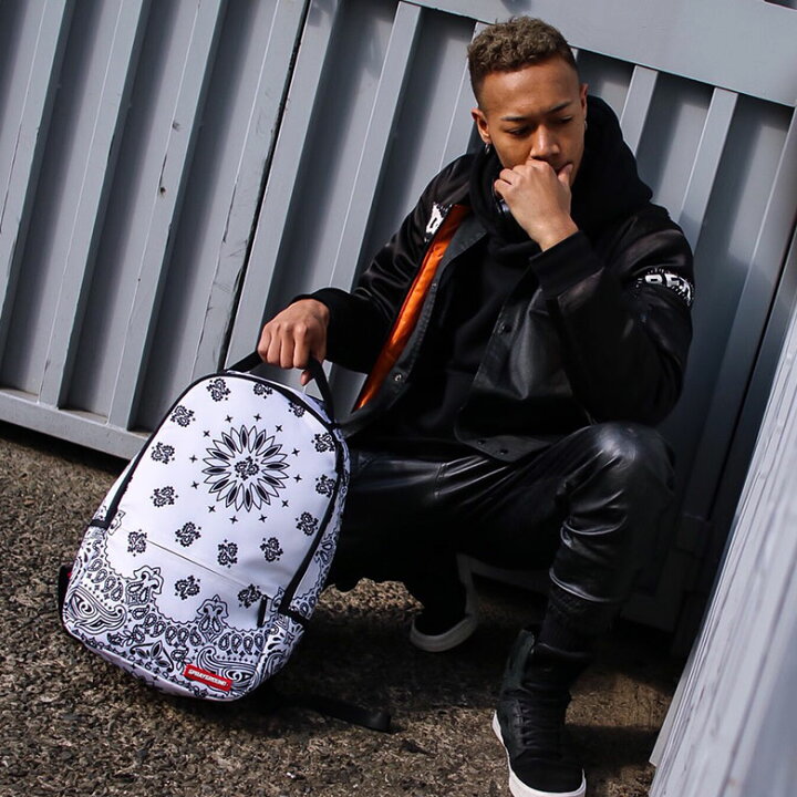 楽天市場 40 Off Spray Ground スプレイグラウンド リュック サック リュックサック メンズ レディース バックパック リュック Bandana バンダナ ペイズリー ブラック 黒 ホワイト 白 レッド ピンク パステル カラフル 原宿 ストリート 派手 リュック かわいい 個性的