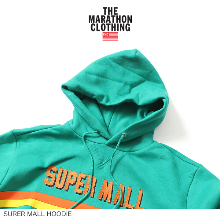 楽天市場】【20%OFF】 The Marathon Clothing SUPER MALL HOODIE 