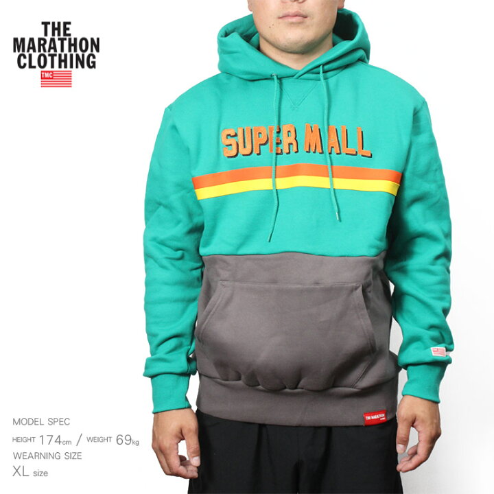 楽天市場】【20%OFF】 The Marathon Clothing SUPER MALL HOODIE 