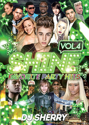 商い 新進気鋭の女性DJ DJ Sherryによる最新パーティーMIX DVD メール便送料無料 Sherry SHINE PARTY VOL.4 HITS FAVORITE 通信販売