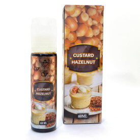 Veptized - Custard Hazelnut 60ml ベプタイズド カスタード ヘーゼルナッツ 電子タバコ タール ニコチン0 VAPE ベイプ スイーツ リキッド ポスト投函便 送料無料