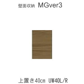 【ポイント10倍 ～6/11 AM9：59まで】【条件付きで開梱設置】MGver.3 EVE2　UW40 (L/R)　幅40cm上置き高さオーダー（H28～89cm）　奥行D47/D32タイプから選択！すえ木工　壁面収納（受注生産品） mg version3 YMG イヴ2 MGS