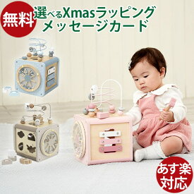 エデュテ ベルギー レーベルレーベル/labellabel 木のおもちゃ/木製玩具 アクティビティキューブ 知育玩具 型はめ ルーピング お誕生日 FSC認証 おうち時間 子供