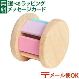 メール便OK 楽器玩具 木のおもちゃ Plantoys ローラー パステル おうち時間 子供