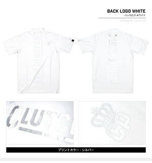 クラッチプレーヤーモックネック接触冷感UVカットハイネックカットソーTシャツ吸汗速乾ロゴTプリントゴルフウエアシャツメンズレディース
