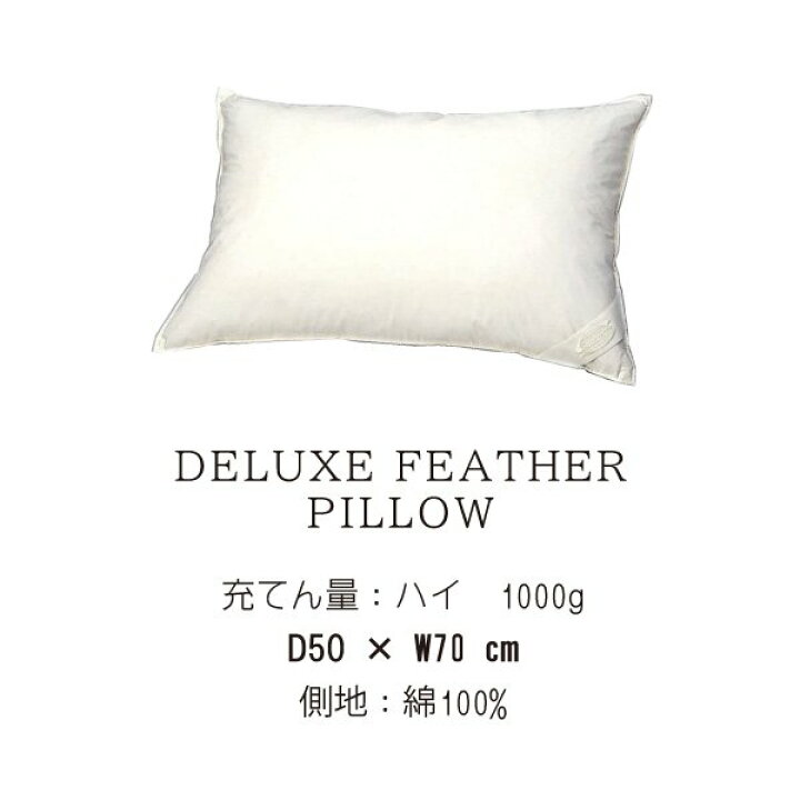 楽天市場】シモンズ シモンズ枕 シモンズベッド デラックスフェザー  