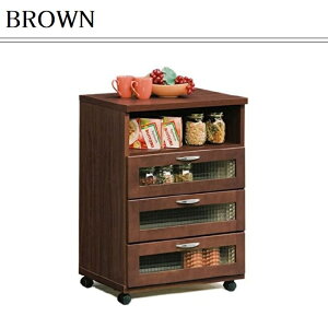 バニラ キッチンカウンター 幅60cm 60 日本製 完成品 レンジ台 キッチンボード キッチン収納 キッチンラック キッチン ワゴン 食器棚 引き出し 木製 ガラス 中村敬 大川家具