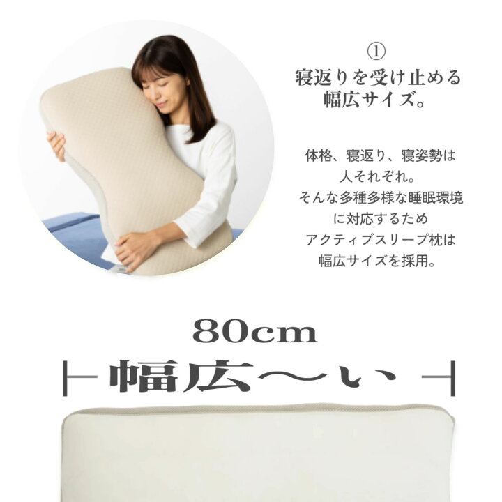 楽天市場】パラマウントベッド アクティブスリープ 枕 ピロー Active 