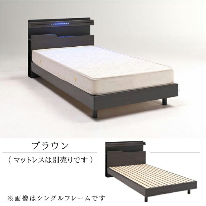 楽天市場】[最大400円OFFクーポン配布中] ベッドフレーム ダブルベッド 