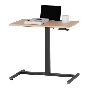 多機能 昇降式テーブル サイドテーブル スタンディングデスク 介護テーブル 80×50 SST-800 タブレットスタンド スマホスタンド キャスター付き 介護用テーブル 昇降式 高さ調節 パソコンデス