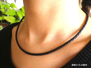 高級本牛革採用【ブラック45cm】王冠シルバー パーツ付 レザーネックレスネックレス レザー 本革 本皮革 牛革 チェーン 皮ひも 革紐 皮紐 革 かわ 皮 45cm メンズ レディース アクセサリー チ