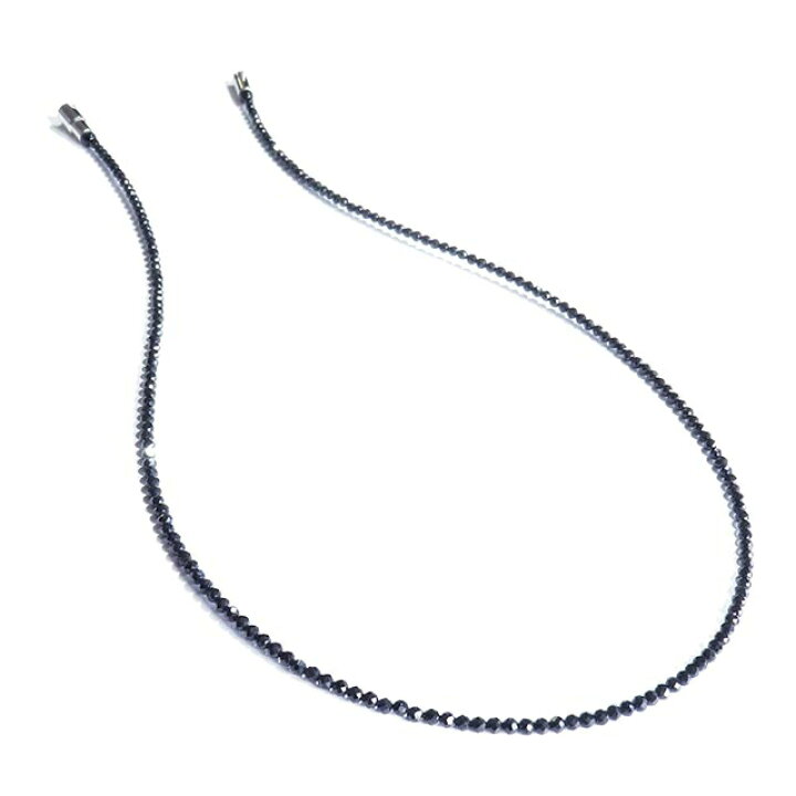 楽天市場】15時まで 当日発送 35cm ブラックスピネル ネックレス  