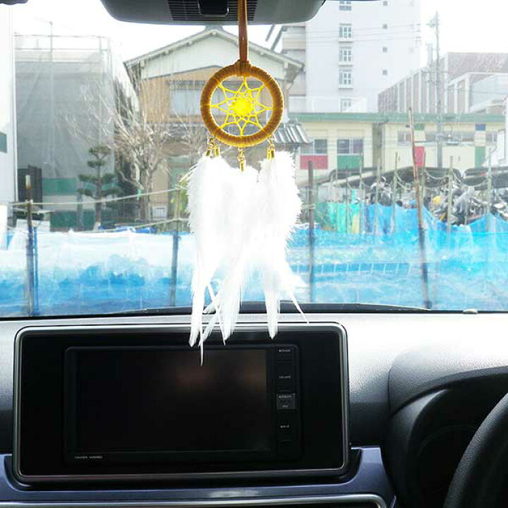 楽天市場 ドリームキャッチャー 車 カー用品 ルームミラー アクセサリー 飾り 羽 1500円 1500円ポッキリ 送料無料 かわいい おしゃれ ビンゴ景品 プレゼント ハンドメイド サークル 雑貨 お守り 風水 天然石 オニキス アゲート 黒 白 緑 黄色 丸 円 ｃｏｍｏｄｏ