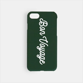 BGM iPhone 6 6s Bon Voyage Green スマホケース Apple アップル アイフォン ボン ボヤージュ グリーン ロゴ 耐衝撃 シンプル 緑 ハードケース スマホカバー