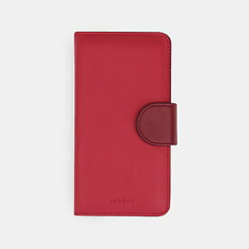 Apple iPhone 7 8 SE2 SE3 ブックタイプ スマホケース BGM ANDONE スマホカバー Cherie Wine レッド アイフォン 手帳型 カバー カードポケット付き スマホ保護