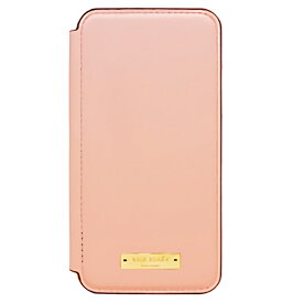 kate spade iPhone X XS ピンク スマホケース おしゃれ かわいい 洗練 クラシック モダン シンプル 10 Apple アップル ケイトスペード 手帳型 ブックタイプ スマホカバー ブランド