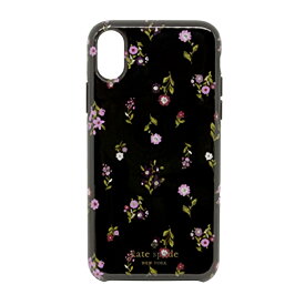 【P10倍】kate spade iPhone X XS Spriggy Floral フローラル スマホケース おしゃれ かわいい 花 ストーン 10 Apple アップル ケイトスペード ハイブリッドカバー スマホカバー ブランド