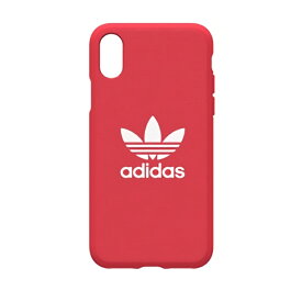 【ポイント20倍】adidas iPhone X XS red レッド スマホケース ハードケース スポーツ Originals adicolor 10 Apple アップル アディダス アイフォン 赤 スマホカバー ブランド