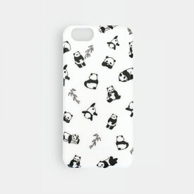 BGM iPhone 6 6s Panda White スマホケース Apple アップル アイフォン パンダ かわいい ホワイト 白 ソフトケース スマホカバー