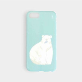 【P10倍】BGM iPhone 6 6s Polar Bear ブルー スマホケース Apple アップル アイフォン ポーラー ベア 白熊 シロクマ かわいい blue 水色 ソフトケース スマホカバー