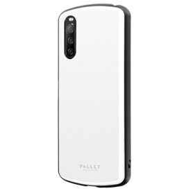【期間限定20%OFFクーポン】【人気】Xperia 10 III SO-52B/SOG04/10 III Lite 耐衝撃 ハイブリッド ケース ホワイト PALLET AIR LP-21SX2PLAWH シンプル 光沢 ハニカム構造 ストラップホール エクスペリア android スマホ スマートホン スマートフォン メール便発送