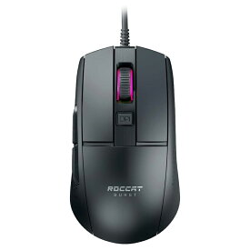 【ポイント10倍】ROCCAT 光学式 ゲーミングマウス BURST CORE ブラック 超軽量 68g 有線 USB接続 左右対称型 Windows 10 8 7 ハイパフォーマンス 精密 コントロール 快適プレイ ゲーム PCゲーム FPS シューティング アクション ロキャット バースト シンプル 送料無料