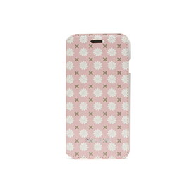 Apple × PAUL&JOE コラボ iPhone 7 8 SE2 SE3 ブックタイプ スマホケース Micro Flowers ピンク 花柄 スマホ保護