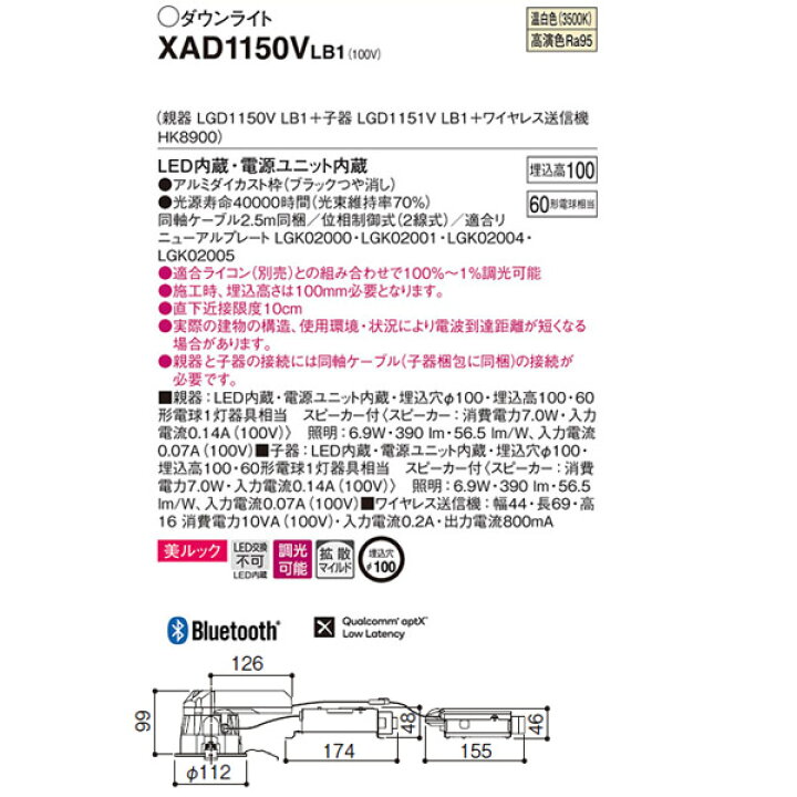 Panasonic　HK8900 ワイヤレス送信機